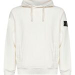 STONE ISLAND FELPA BIANCO