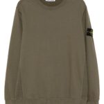 STONE ISLAND FELPA VERDE