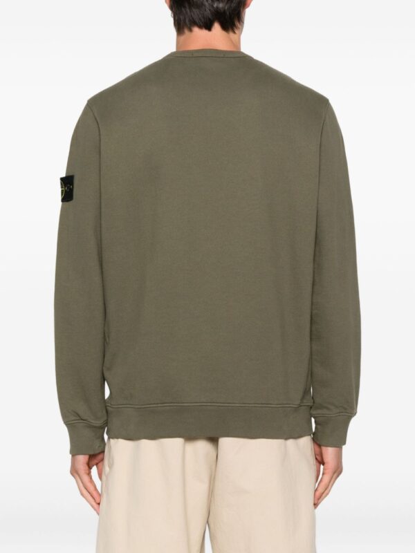 STONE ISLAND FELPA VERDE