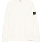 STONE ISLAND FELPA BIANCO