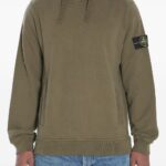 STONE ISLAND FELPA VERDE