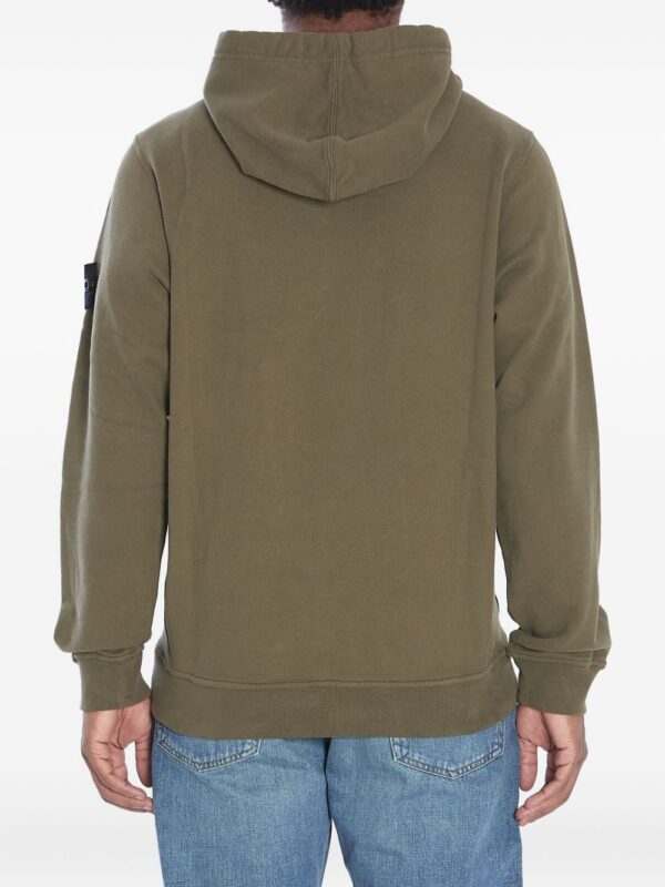 STONE ISLAND FELPA VERDE