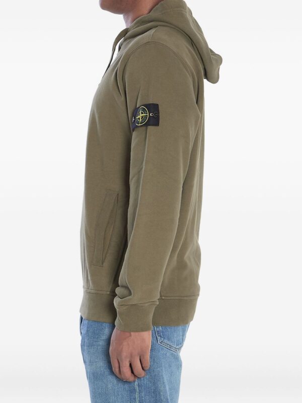 STONE ISLAND FELPA VERDE