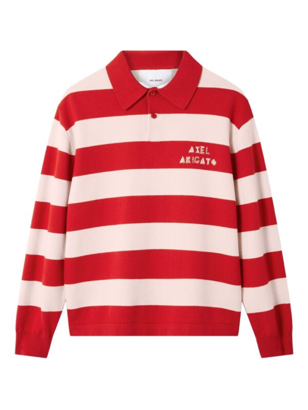 AXEL ARIGATO POLO BIANCO/ROSSO