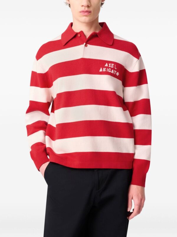 AXEL ARIGATO POLO BIANCO/ROSSO