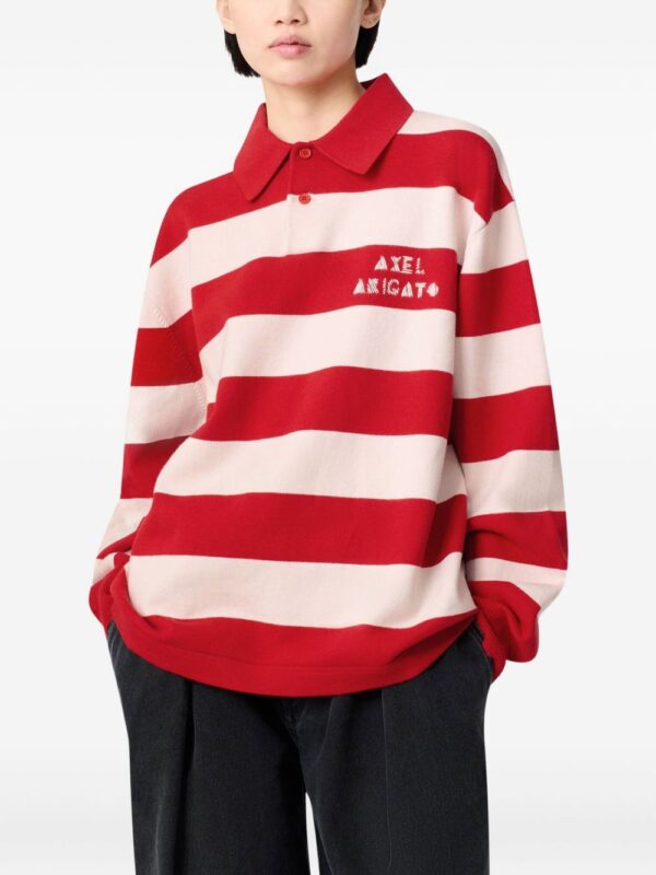 AXEL ARIGATO POLO BIANCO/ROSSO