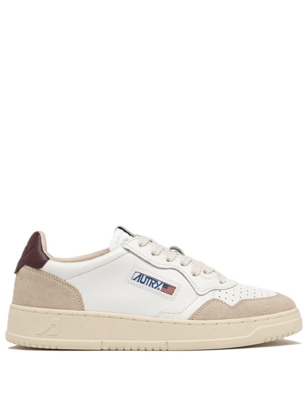 AUTRY Sneakers Wht/burgund
