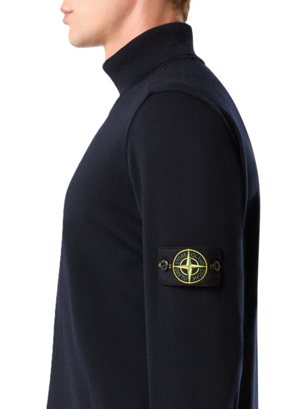 STONE ISLAND MAGLIA BLU
