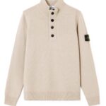 STONE ISLAND MAGLIA BEIGE