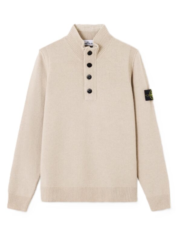 STONE ISLAND MAGLIA BEIGE