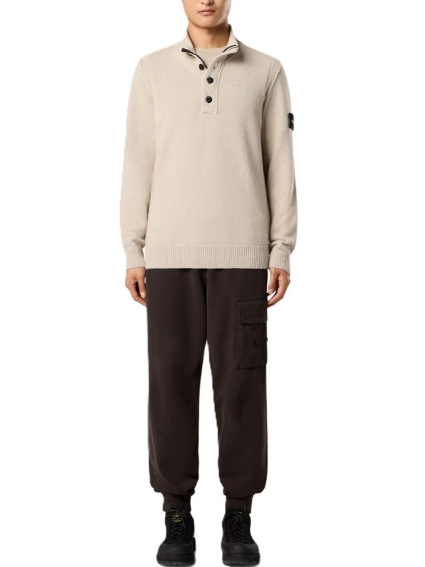 STONE ISLAND MAGLIA BEIGE
