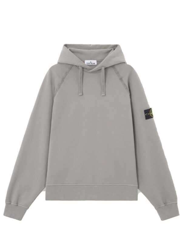 STONE ISLAND FELPA GRIGIO