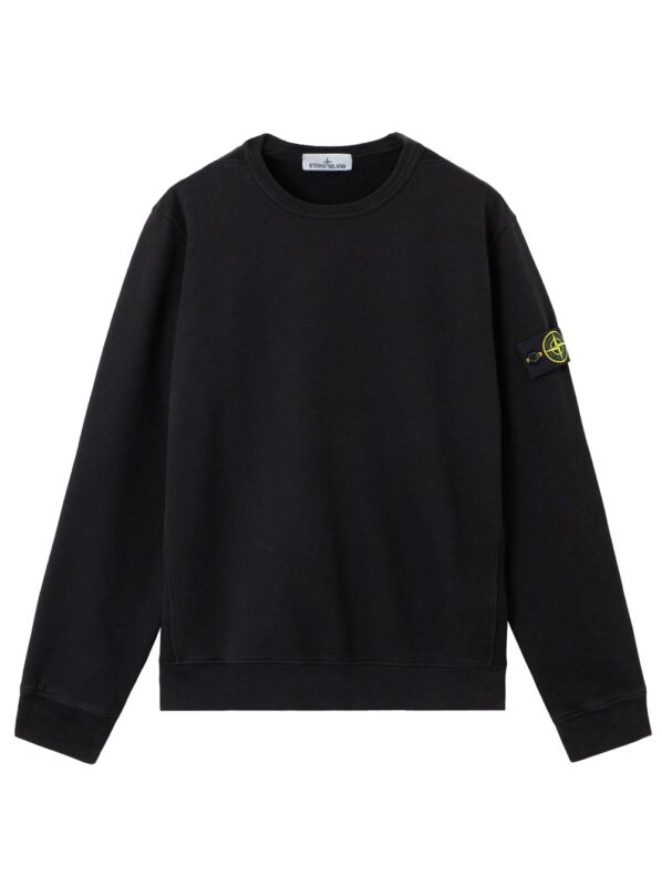 STONE ISLAND FELPA NERO