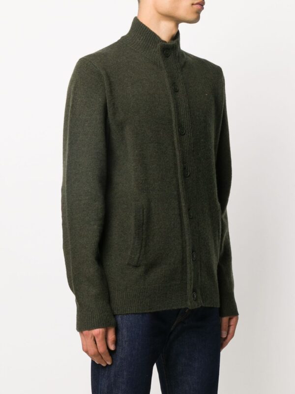BARBOUR MAGLIONE VERDE ZIP
