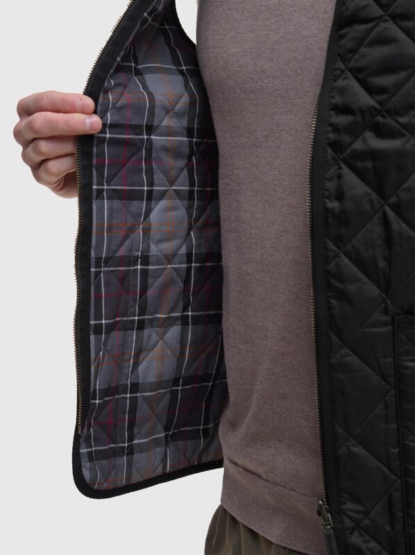 BARBOUR GILETS NERO