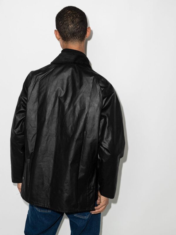 BARBOUR GIUBBOTTO NERO BEDALE