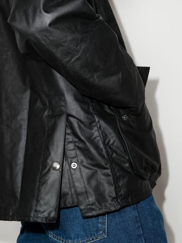 BARBOUR GIUBBOTTO NERO BEDALE