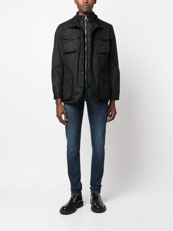 BARBOUR GIUBBOTTO NERO OGSTON