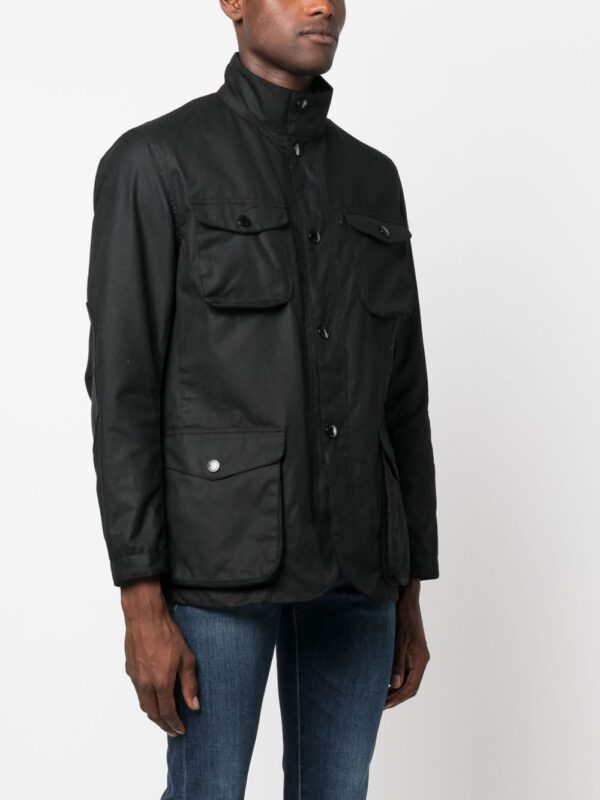 BARBOUR GIUBBOTTO NERO OGSTON