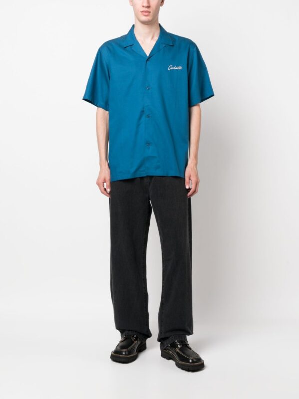 Carhartt Pantaloni Black stone washed