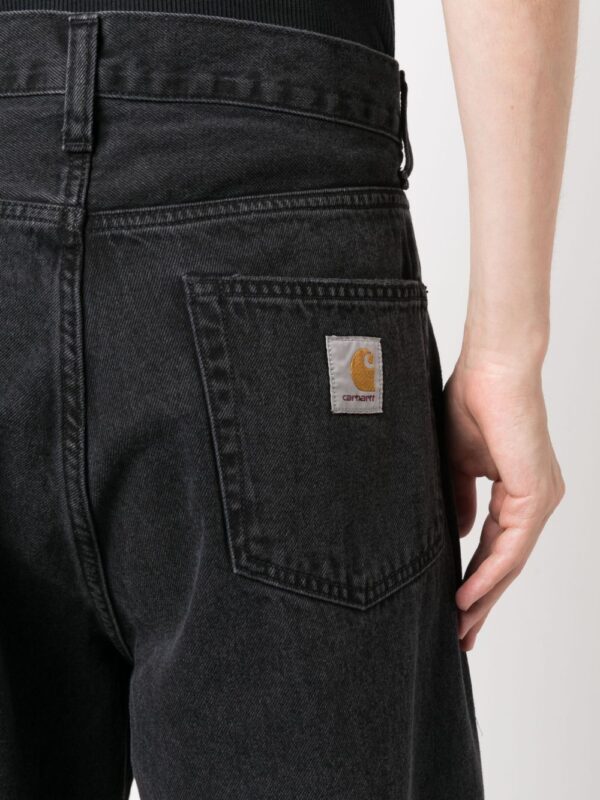 Carhartt Pantaloni Black stone washed