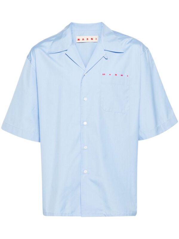 Marni Camicie Iris blue