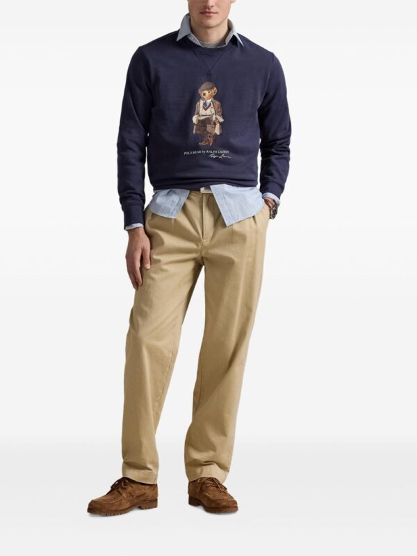POLO RALPH LAUREN Felpe Faded blue hrtg bear