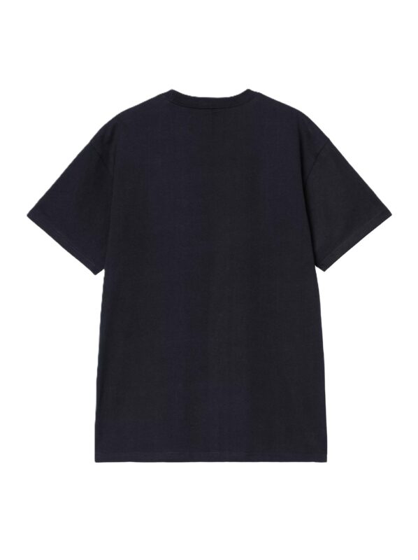 CARHARTT T-SHIRT BLU LOGO