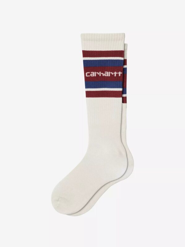 Carhartt Calzini Natural/scarlet