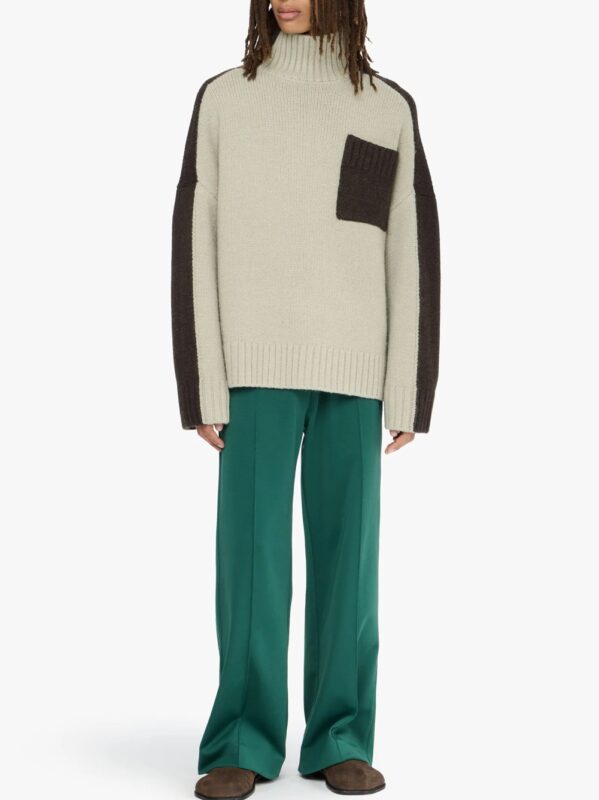 JW ANDERSON CARDIGAN MARRONE