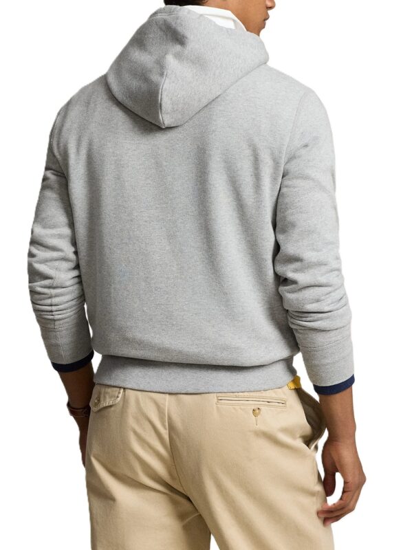 POLO RALPH LAUREN FELPA GRIGIO