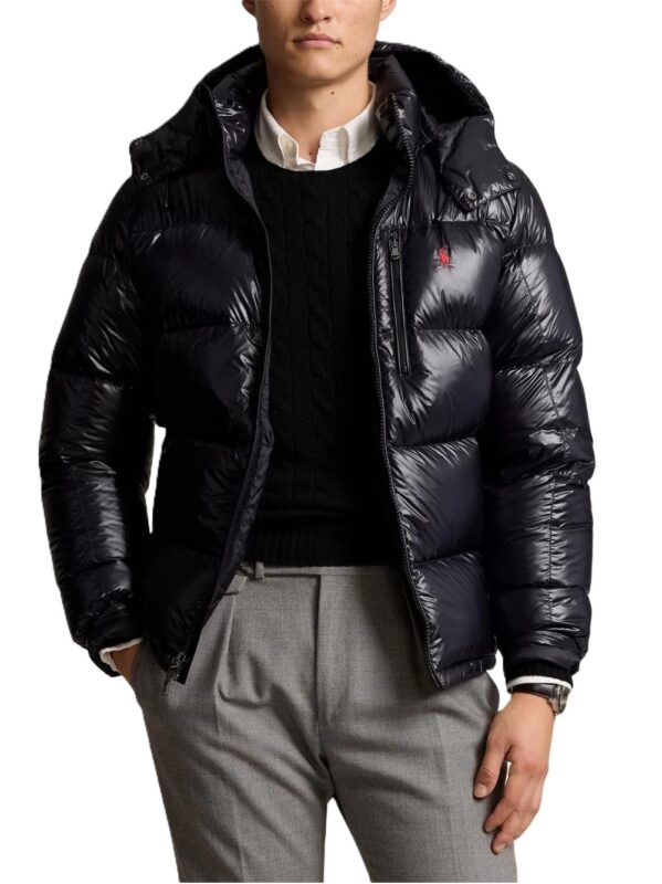 POLO RALPH LAUREN GIUBBOTTO NERO GORHAM