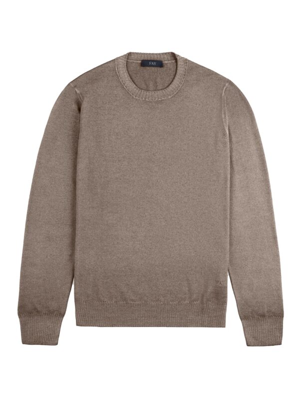 FAY MAGLIA MARRONE CHIARO