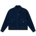 STONE ISLAND GIUBBOTTO BLU VELLUTO