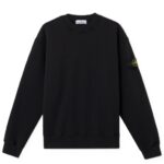 STONE ISLAND FELPA NERO