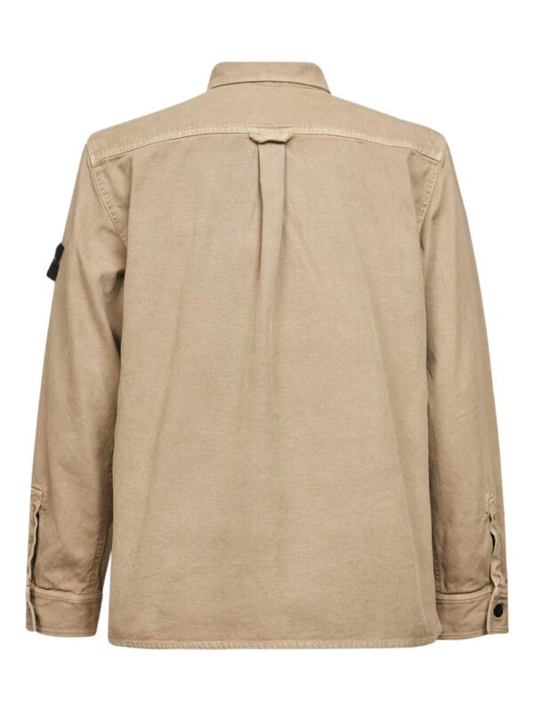STONE ISLAND CAMICIA BEIGE
