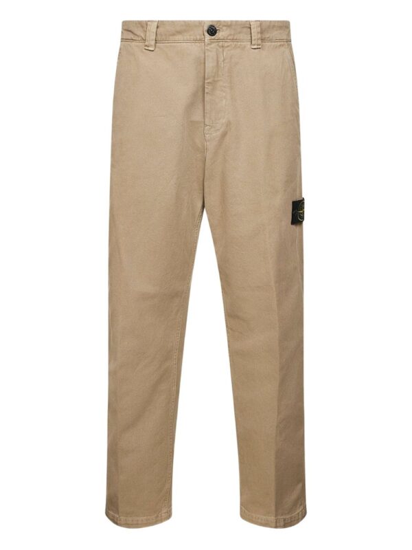 STONE ISLAND PANTALONI BEIGE