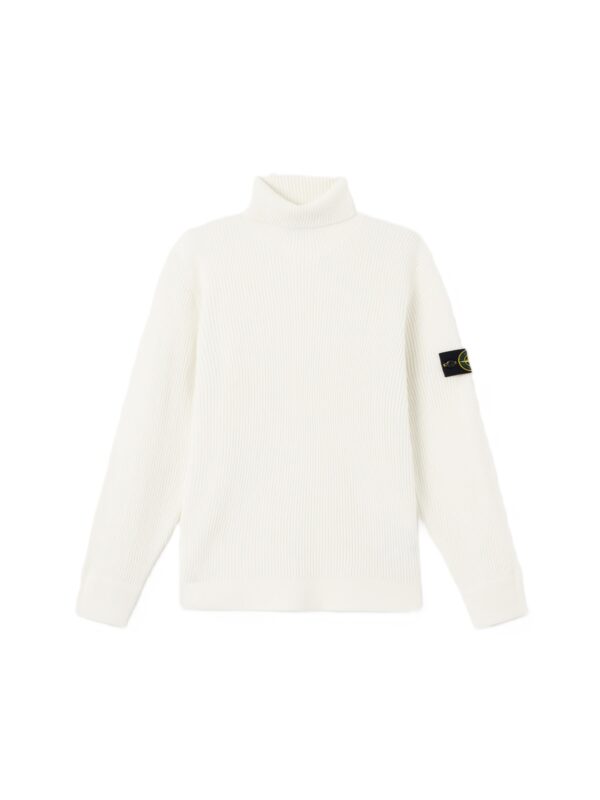 STONE ISLAND MAGLIA AVORIO