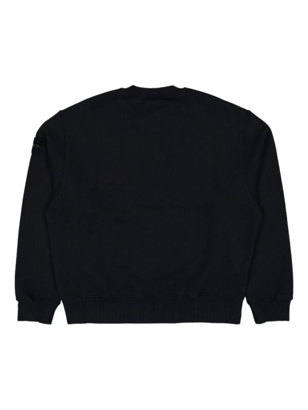 STONE ISLAND FELPA NERO
