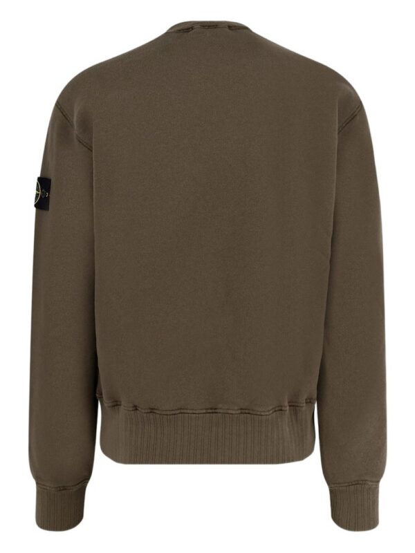 STONE ISLAND FELPA VERDE
