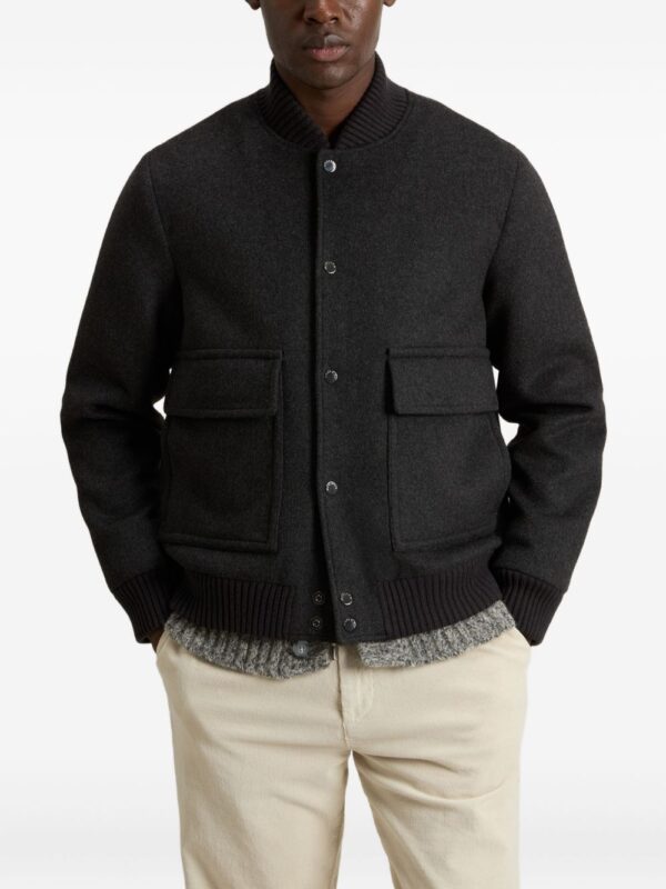 WOOLRICH Giubbotti Dark grey melange