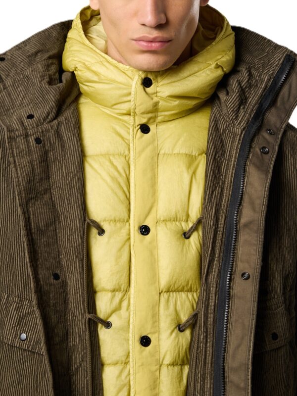 STONE ISLAND GIUBBOTTO VERDE MILITARE