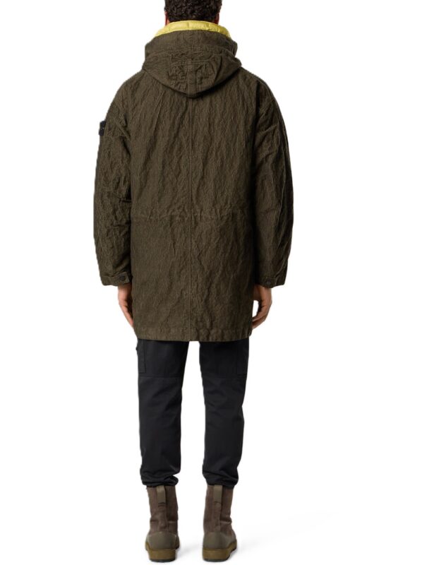 STONE ISLAND GIUBBOTTO VERDE MILITARE