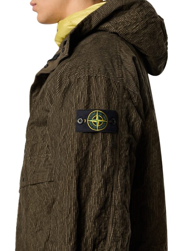 STONE ISLAND GIUBBOTTO VERDE MILITARE