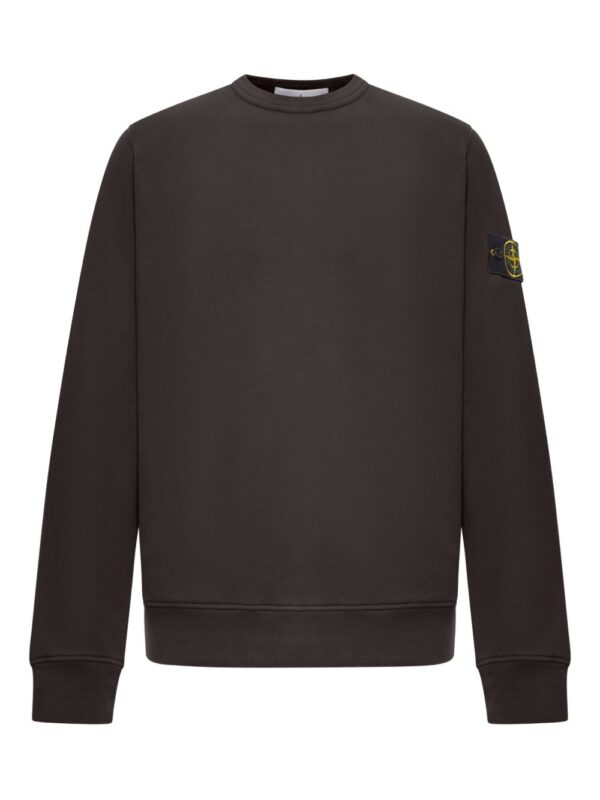 STONE ISLAND FELPA GRIGIO SCURO