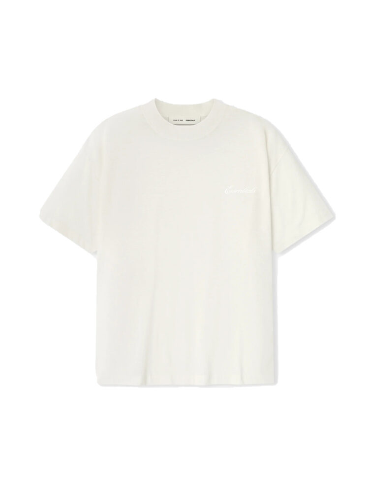 FEAR OF GOD ESSENTIALS T-SHIRT AVORIO