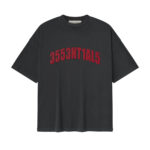 FEAR OF GOD ESSENTIALS T-SHIRT GRIGIO SCURO