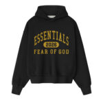 FEAR OF GOD ESSENTIALS FELPA NERA