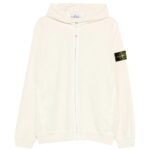 STONE ISLAND FELPA AVORIO