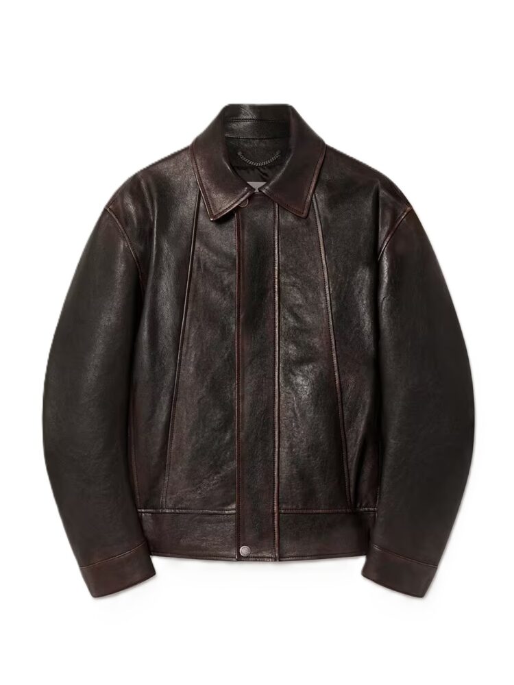 GOLDEN GOOSE GIUBBOTTO BORGOGNA